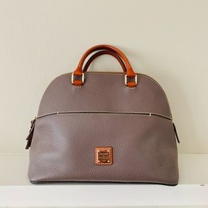 NWOT Vintage Dooney & Bourke Tan Leather Satchel Purse